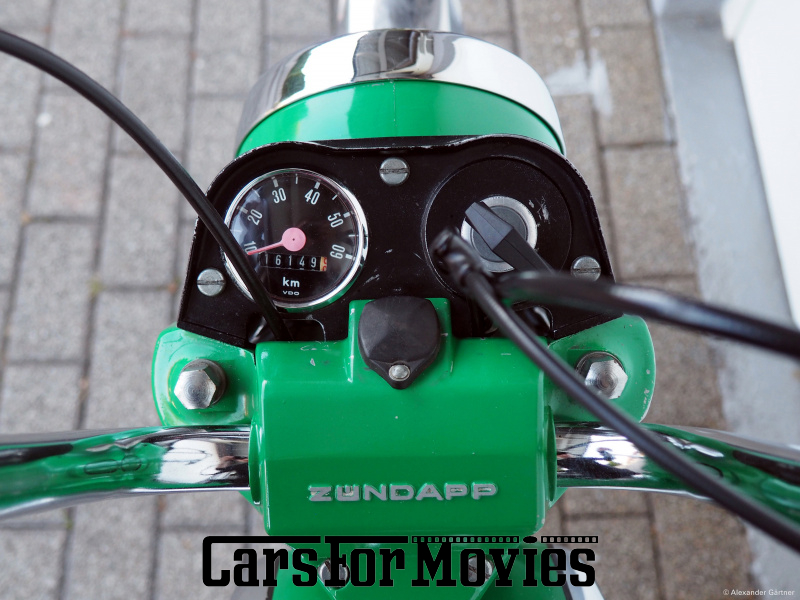 CarsForMovies | Zündapp ZD 40 polizei-grün 1978 Deutschland Grün Grün Einsatzfahrzeug Motorrad Baden-Württemberg 5666 Oldtimer Moped Mokick Mofa